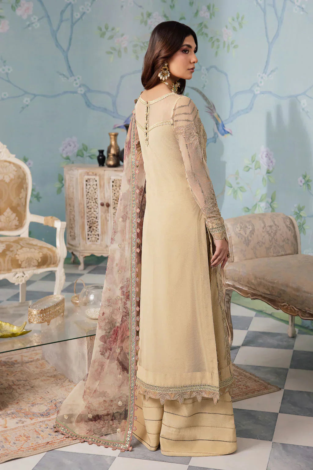 Iznik | Chinnon Chiffon | CC-31 ALYA - by - Libasekhas UK - Registered Vendor of : Iznik - 100% Original Designer Dresss