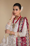 Iznik | Chinnon Chiffon | CC-24 BIANCA - by - Libasekhas UK - Registered Vendor of : Iznik - 100% Original Designer Dresss