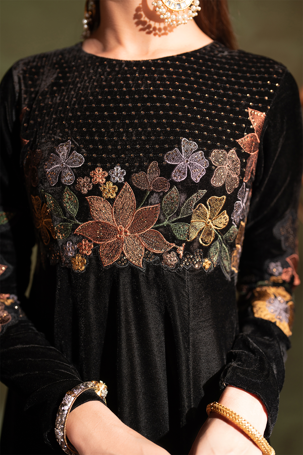 Iznik | Exclusive Velvet | IV-52 - by - Libasekhas UK - Registered Vendor of : Iznik - 100% Original Designer Dresss