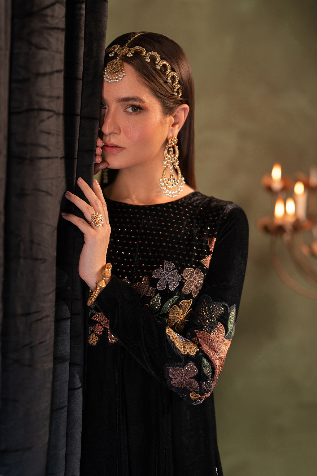 Iznik | Exclusive Velvet | IV-52 - by - Libasekhas UK - Registered Vendor of : Iznik - 100% Original Designer Dresss