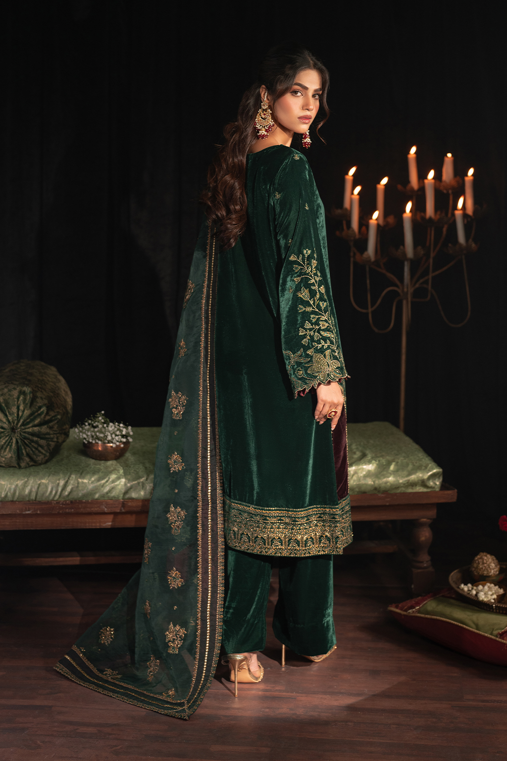 Iznik | Exclusive Velvet | IV-48 - by - Libasekhas UK - Registered Vendor of : Iznik - 100% Original Designer Dresss