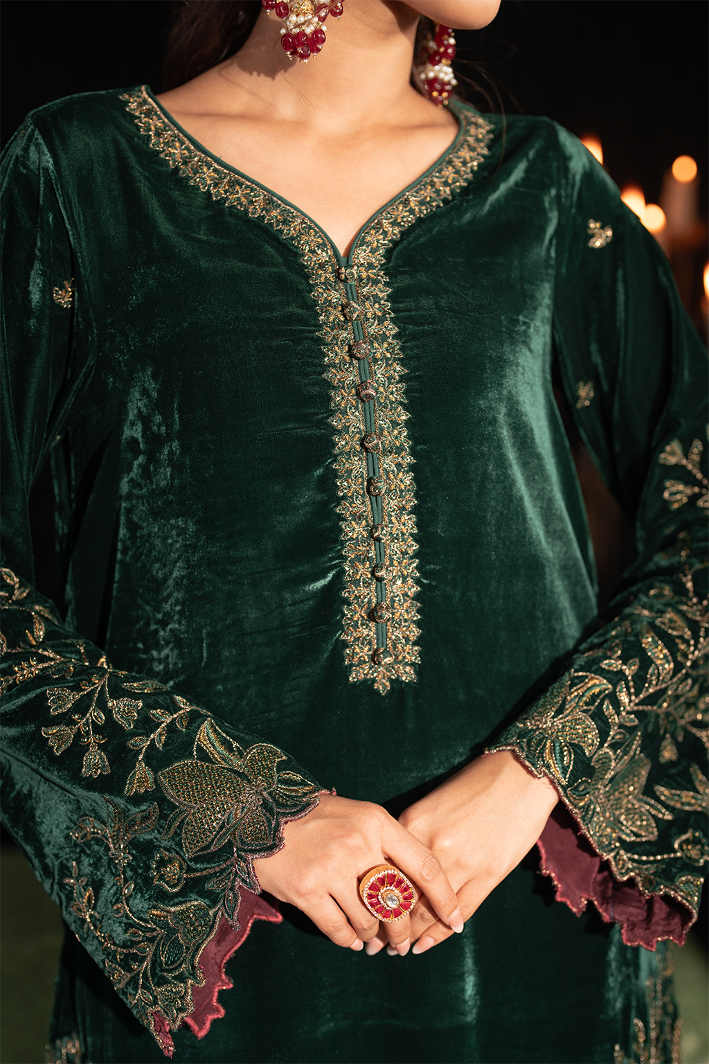 Iznik | Exclusive Velvet | IV-48 - by - Libasekhas UK - Registered Vendor of : Iznik - 100% Original Designer Dresss