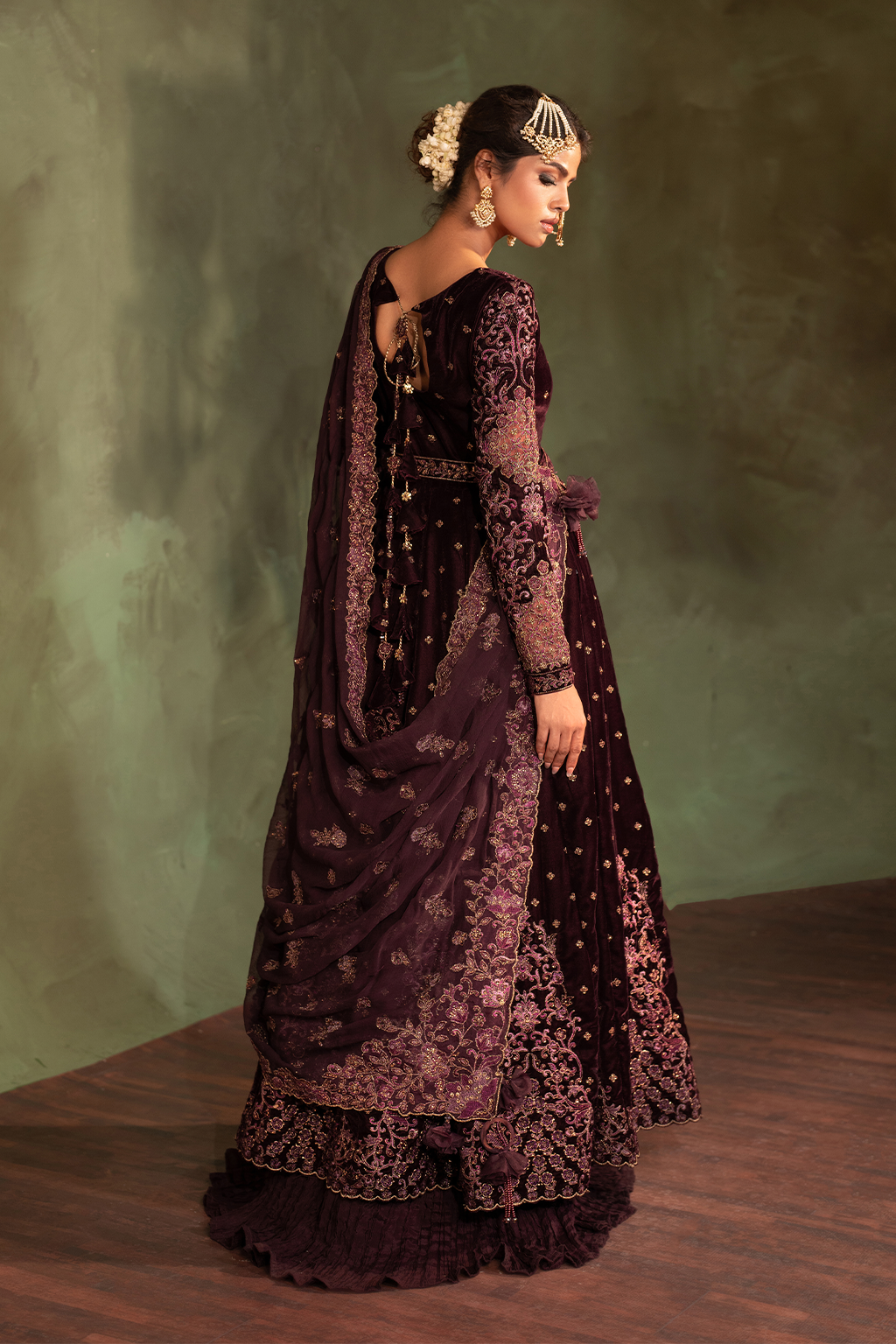 Iznik | Exclusive Velvet | IV-54 - by - Libasekhas UK - Registered Vendor of : Iznik - 100% Original Designer Dresss