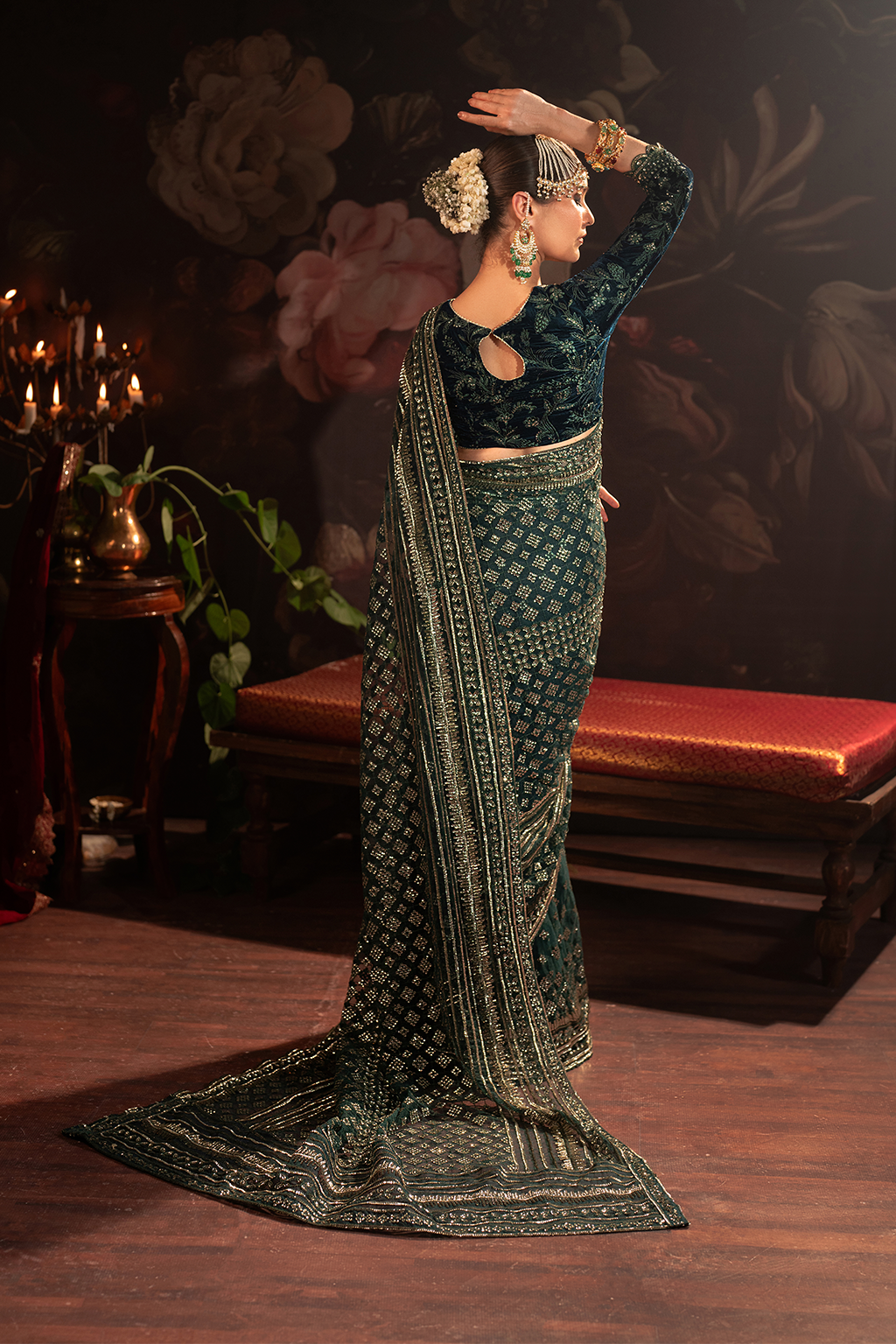 Iznik | Exclusive Velvet | IV-46 - by - Libasekhas UK - Registered Vendor of : Iznik - 100% Original Designer Dresss