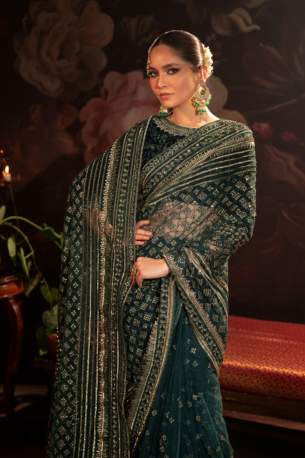 Iznik | Exclusive Velvet | IV-46 - by - Libasekhas UK - Registered Vendor of : Iznik - 100% Original Designer Dresss
