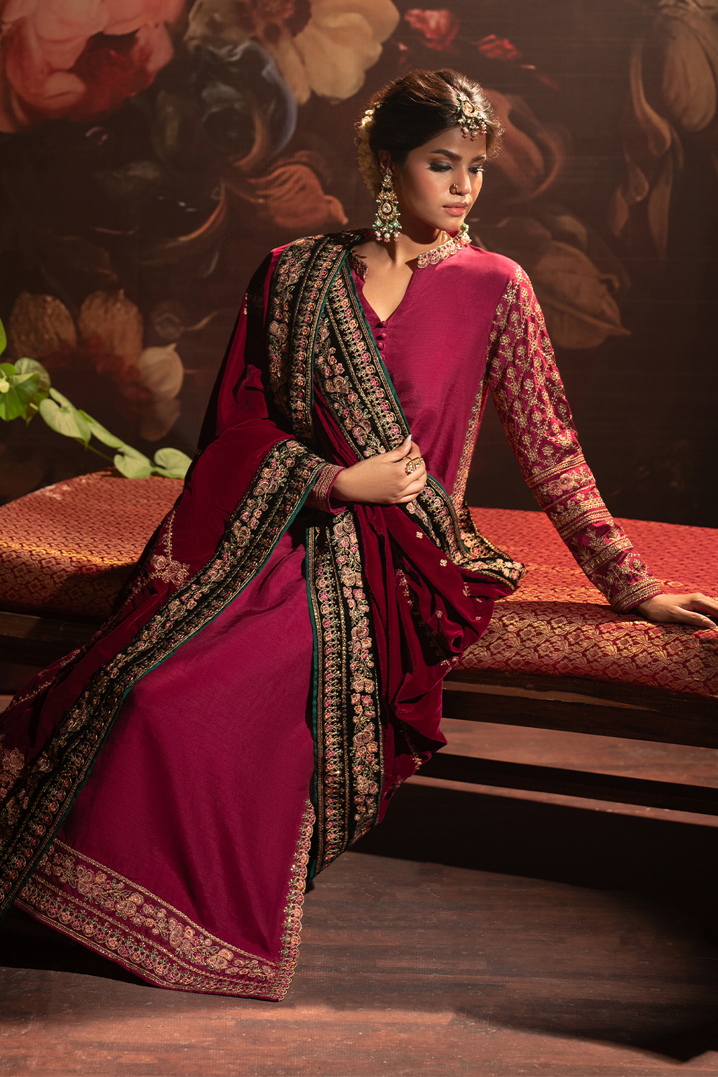 Iznik | Exclusive Velvet | IV-42 - by - Libasekhas UK - Registered Vendor of : Iznik - 100% Original Designer Dresss