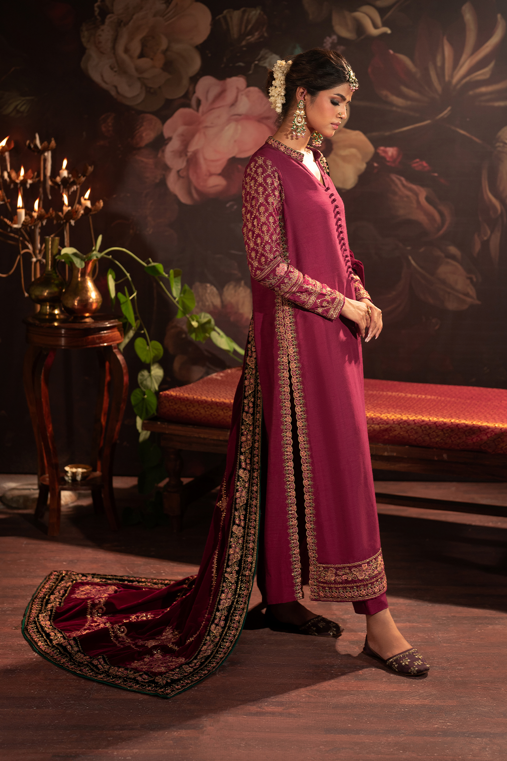 Iznik | Exclusive Velvet | IV-42 - by - Libasekhas UK - Registered Vendor of : Iznik - 100% Original Designer Dresss