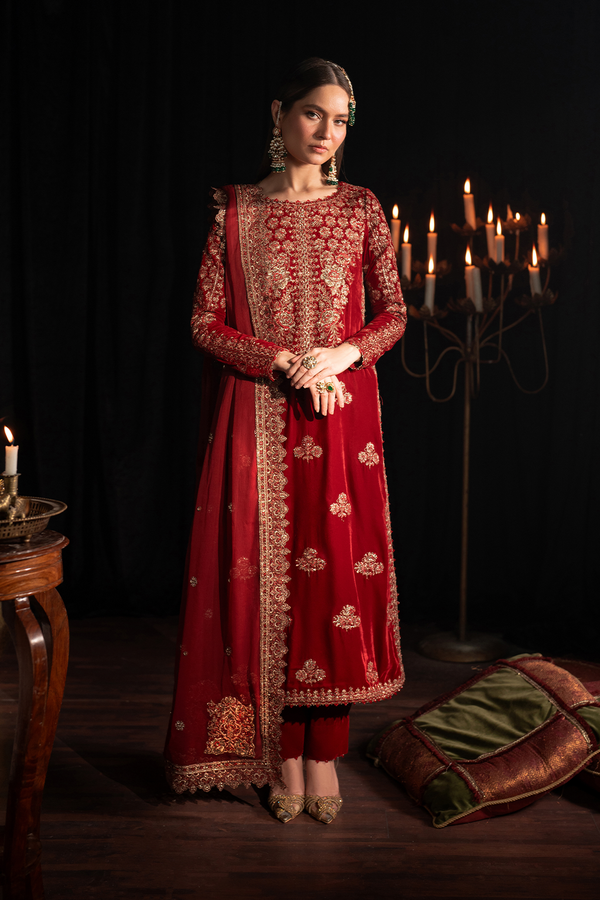 Iznik | Exclusive Velvet | IV-40 - by - Libasekhas UK - Registered Vendor of : Iznik - 100% Original Designer Dresss