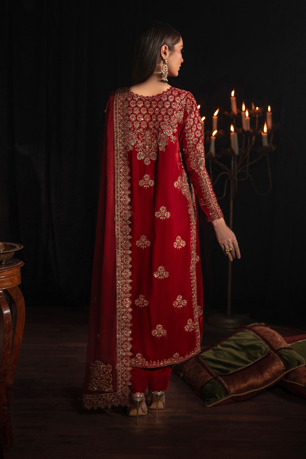 Iznik | Exclusive Velvet | IV-40 - by - Libasekhas UK - Registered Vendor of : Iznik - 100% Original Designer Dresss