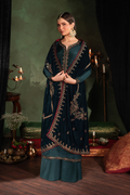 Iznik | Exclusive Velvet | IV-50 - by - Libasekhas UK - Registered Vendor of : Iznik - 100% Original Designer Dresss