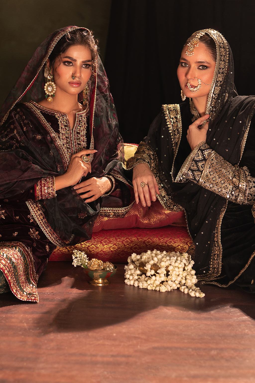 Iznik | Exclusive Velvet | IV-50 - by - Libasekhas UK - Registered Vendor of : Iznik - 100% Original Designer Dresss
