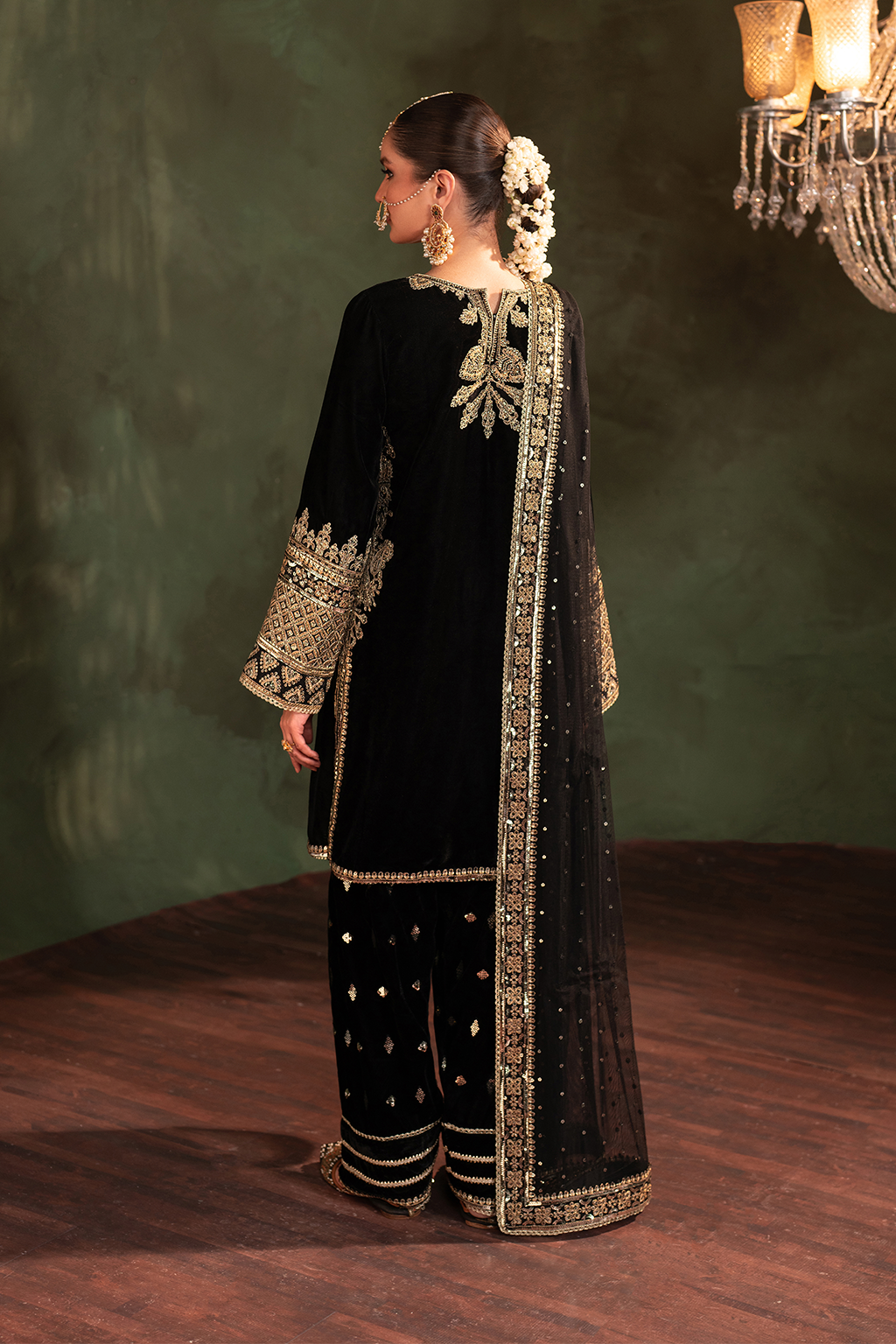 Iznik | Exclusive Velvet | IV-41 - by - Libasekhas UK - Registered Vendor of : Iznik - 100% Original Designer Dresss