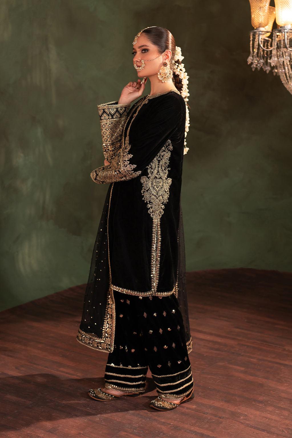 Iznik | Exclusive Velvet | IV-41 - by - Libasekhas UK - Registered Vendor of : Iznik - 100% Original Designer Dresss
