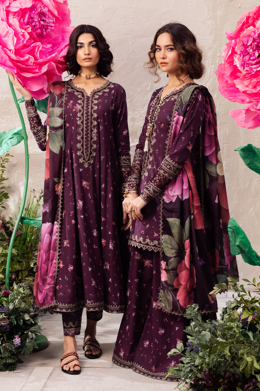 Iznik | Dahlia Embroidered Lawn | DL-06 - by - Libasekhas UK - Registered Vendor of : Iznik - 100% Original Designer Dresss
