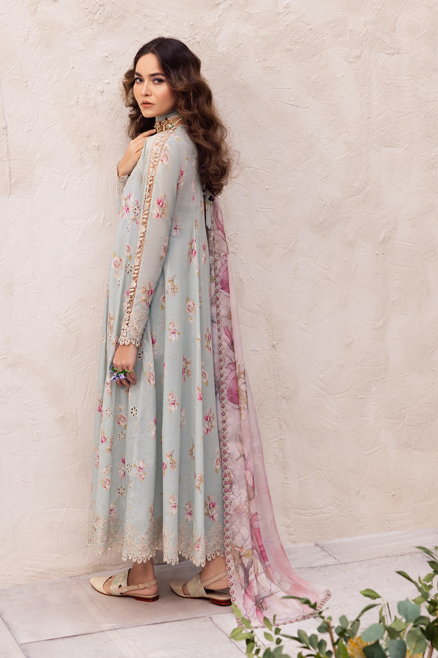 Iznik | Dahlia Embroidered Lawn | DL-10 - by - Libasekhas UK - Registered Vendor of : Iznik - 100% Original Designer Dresss