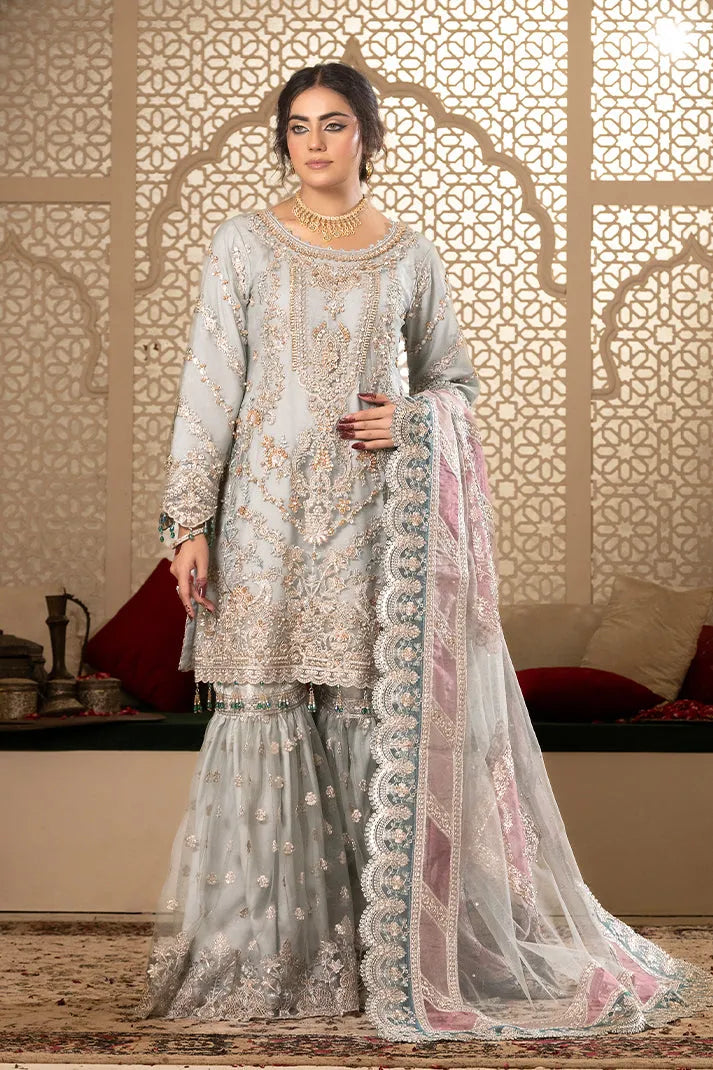 Imrozia Premium | Jhoomer Wedding Formals | JF-16 Mehka - by Libasekhas UK - Registered Vendor of : Imrozia Premium - 100% Original Designer Dress