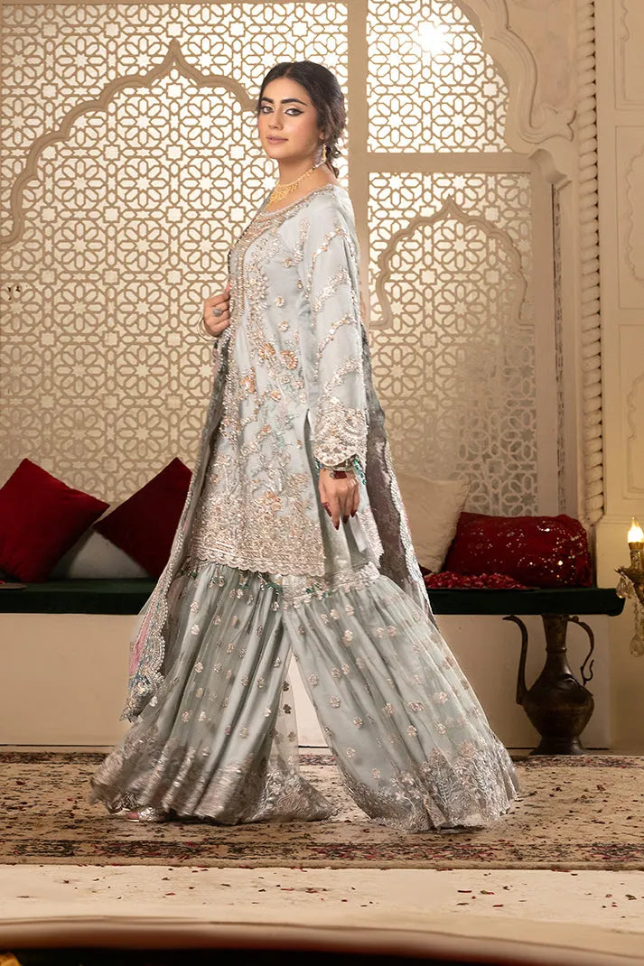 Imrozia Premium | Jhoomer Wedding Formals | JF-16 Mehka - by Libasekhas UK - Registered Vendor of : Imrozia Premium - 100% Original Designer Dress