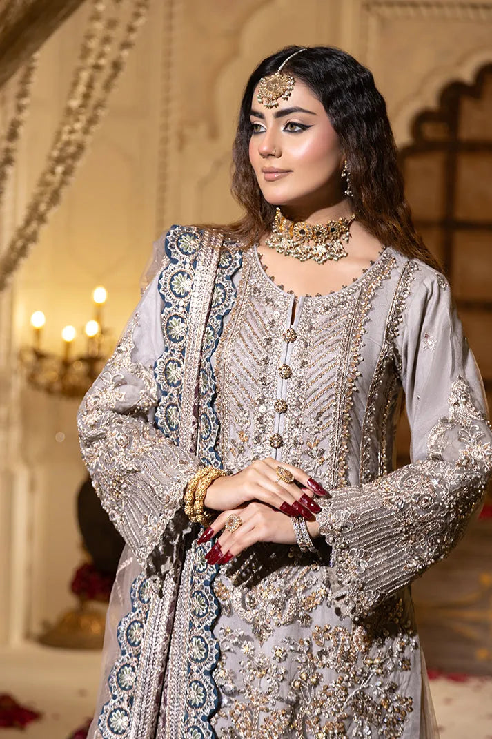 Imrozia Premium | Jhoomer Wedding Formals | JF-18 Mahjabeen - by Libasekhas UK - Registered Vendor of : Imrozia Premium - 100% Original Designer Dress
