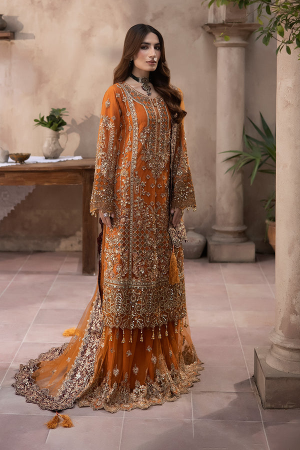 Imrozia Premium | Jahanara Festive 26 | JF-34-A Narang - by Libasekhas UK - Registered Vendor of : Imrozia Premium - 100% Original Designer Dress