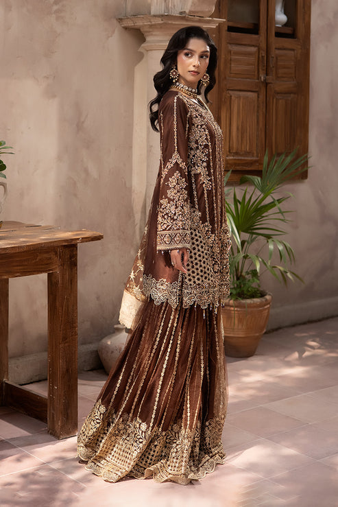 Imrozia Premium | Jahanara Festive 26 | JF-35 Zarafshan - by Libasekhas UK - Registered Vendor of : Imrozia Premium - 100% Original Designer Dress
