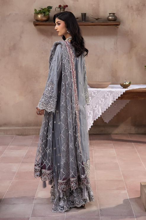 Imrozia Premium | Jahanara Festive 26 | JF-36-A Neelam - by Libasekhas UK - Registered Vendor of : Imrozia Premium - 100% Original Designer Dress