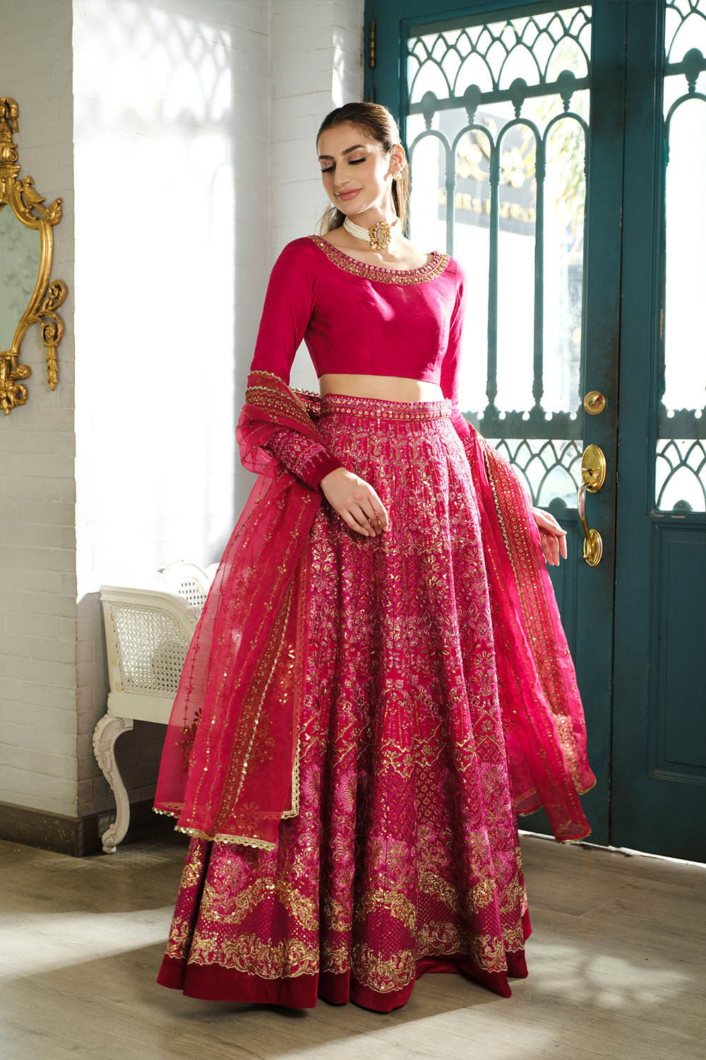 Saira Rizwan | Naqsh Festive | SRN24-04 Sharmas - by - Libasekhas UK - Registered Vendor of : Saira Rizwan - 100% Original Designer Dresss
