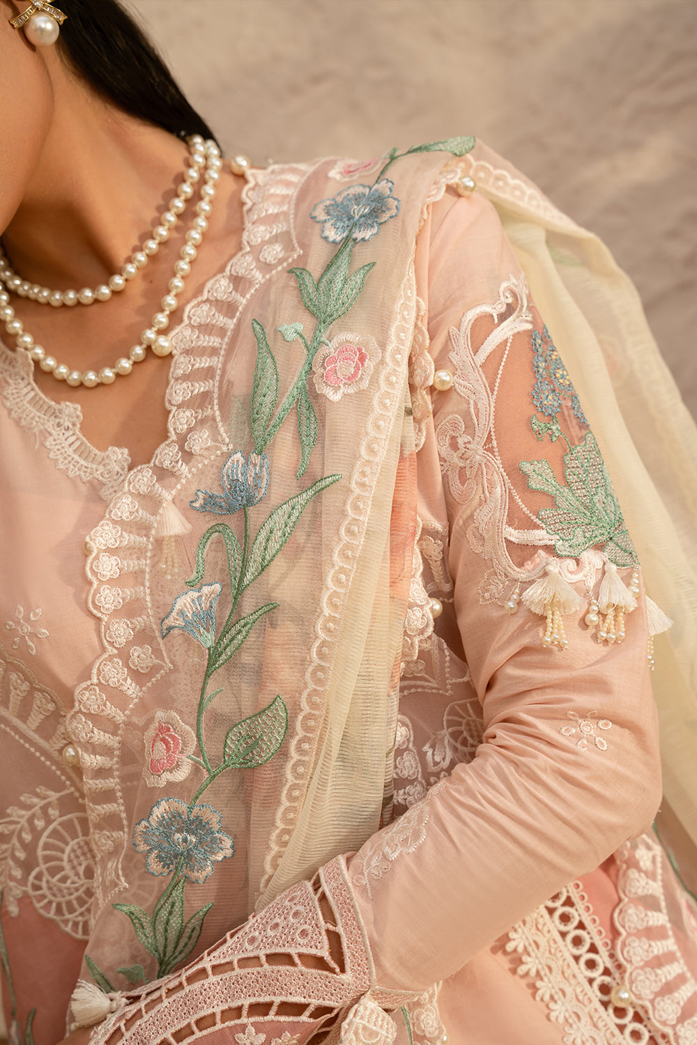 Saira Rizwan | Luxury Lawn 25 | FREYA-SRL25-09 - by - Libasekhas UK - Registered Vendor of : Saira Rizwan - 100% Original Designer Dresss