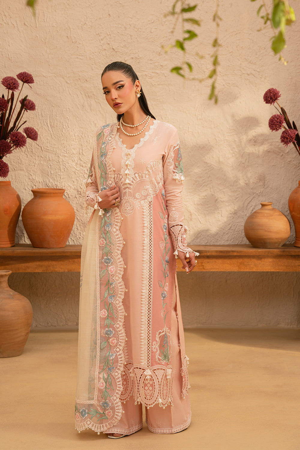 Saira Rizwan | Luxury Lawn 25 | FREYA-SRL25-09 - by - Libasekhas UK - Registered Vendor of : Saira Rizwan - 100% Original Designer Dresss