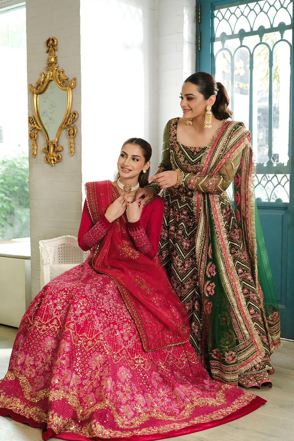Saira Rizwan | Naqsh Festive | SRN24-04 Sharmas - by - Libasekhas UK - Registered Vendor of : Saira Rizwan - 100% Original Designer Dresss