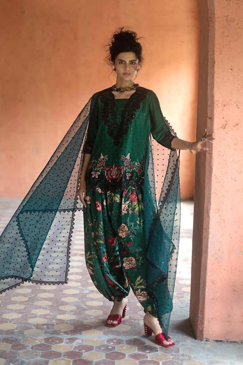 Zainab Chottani | Summer Edition 26 | Jade Mystique - by Libasekhas UK - Registered Vendor of : Zainab Chottani - 100% Original Designer Dress