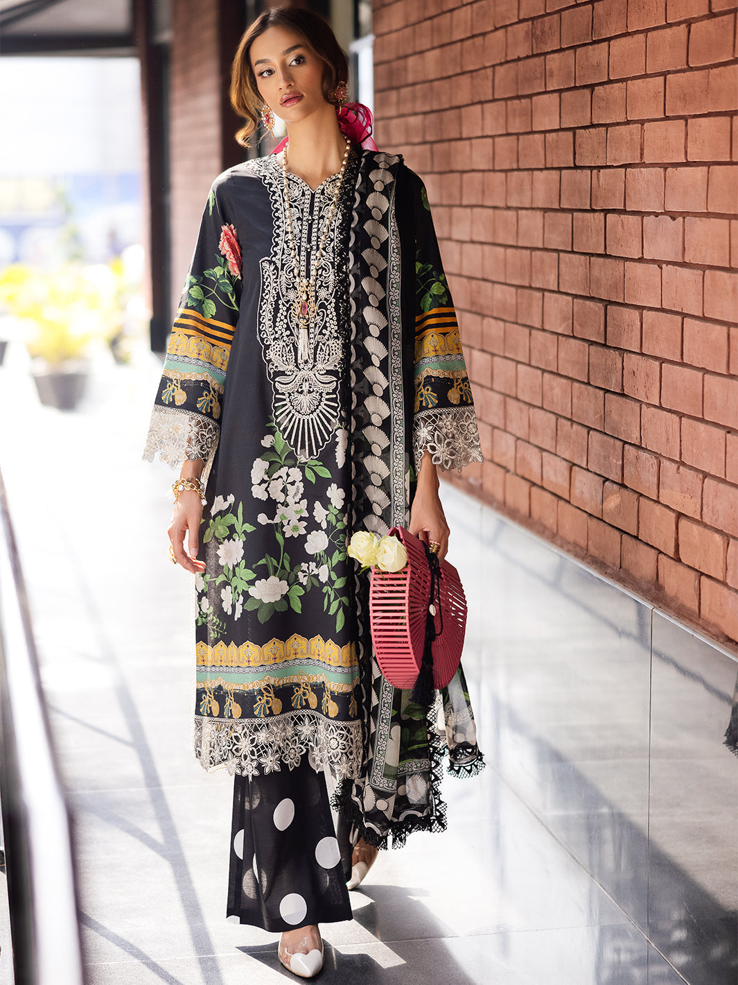 Mahnur | After Hours Luxury Lawn 25 | Jellybean Joy - by - Libasekhas UK - Registered Vendor of : Mahnur - 100% Original Designer Dresss