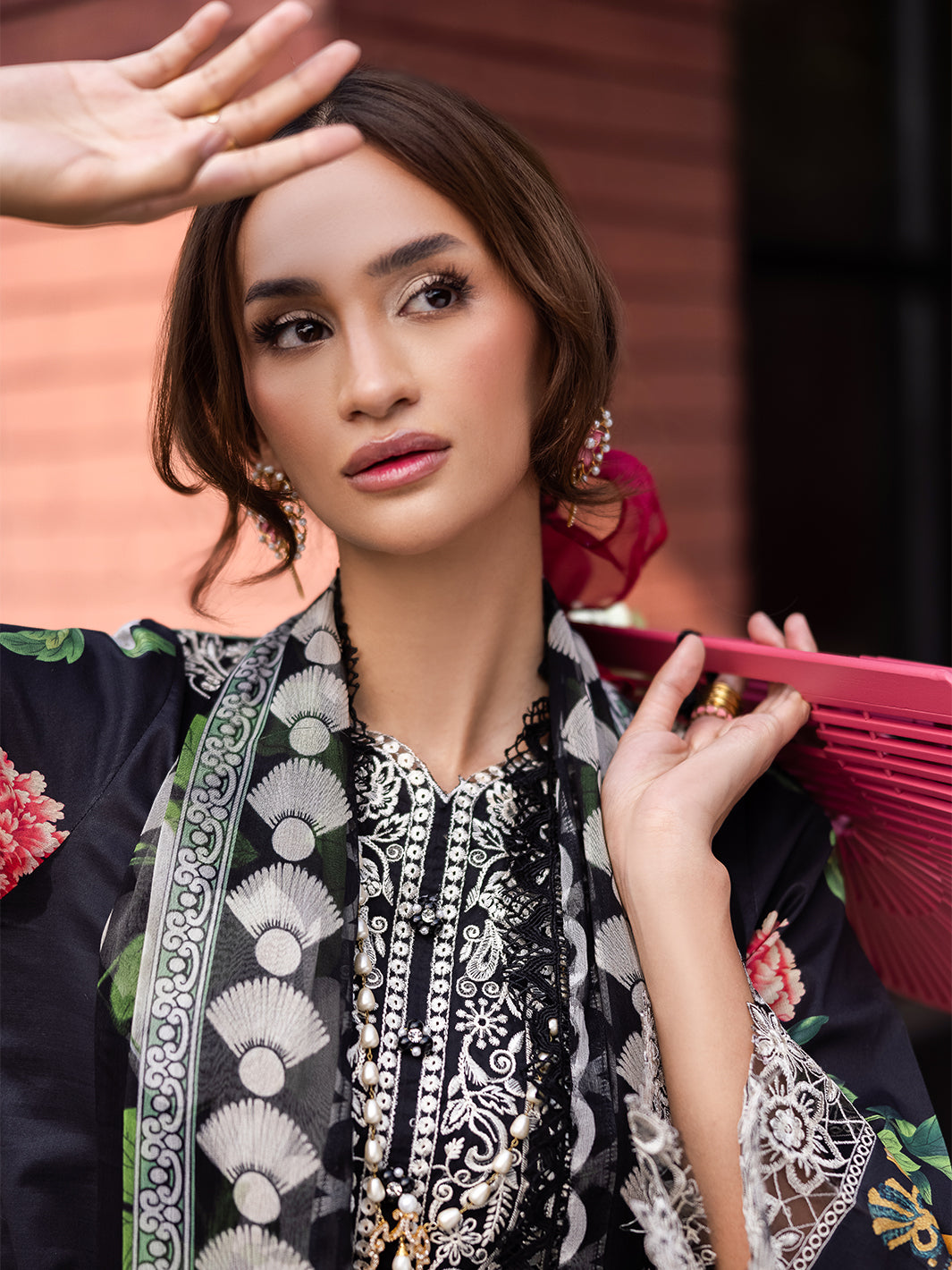 Mahnur | After Hours Luxury Lawn 25 | Jellybean Joy - by - Libasekhas UK - Registered Vendor of : Mahnur - 100% Original Designer Dresss
