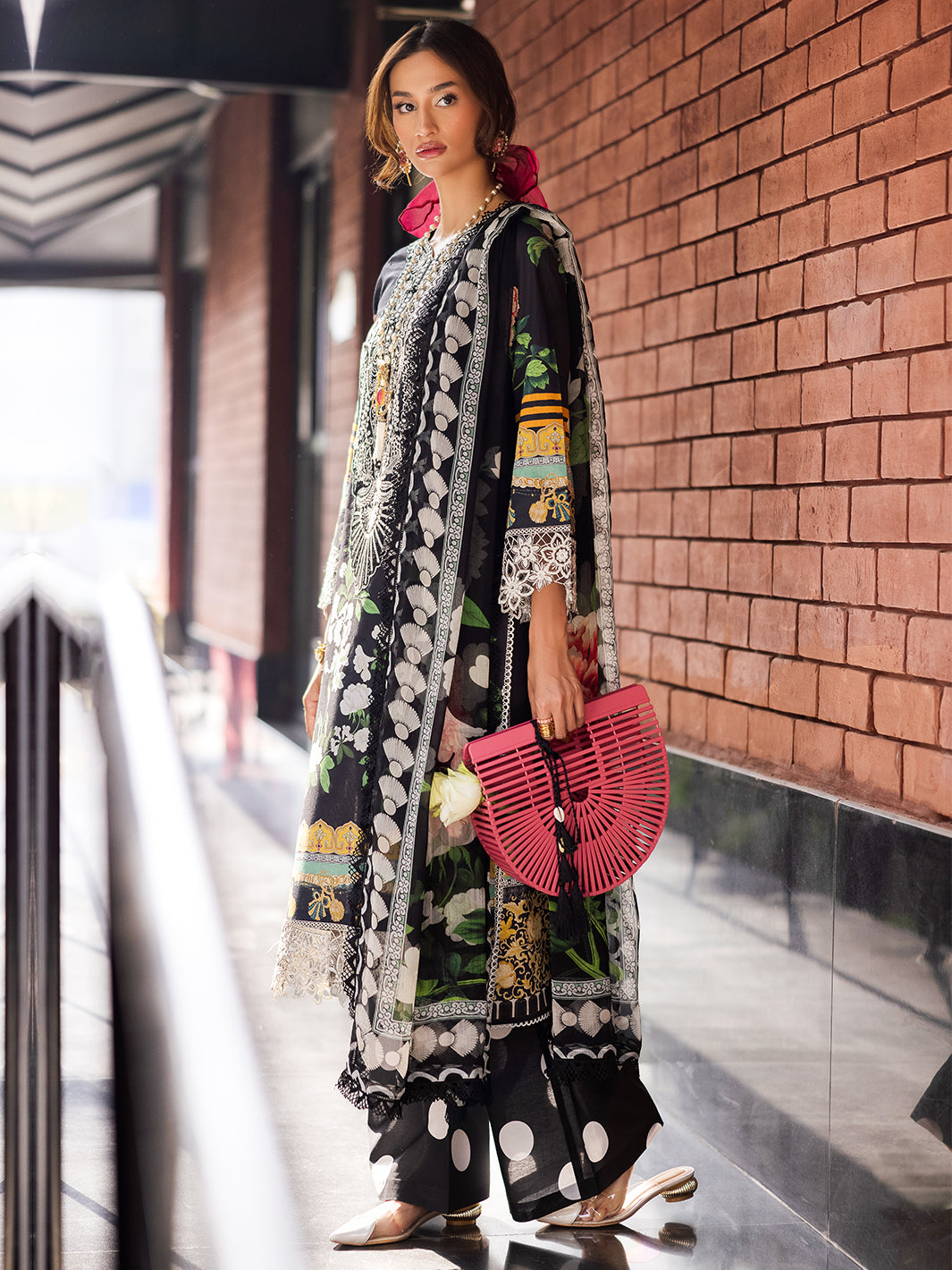Mahnur | After Hours Luxury Lawn 25 | Jellybean Joy - by - Libasekhas UK - Registered Vendor of : Mahnur - 100% Original Designer Dresss