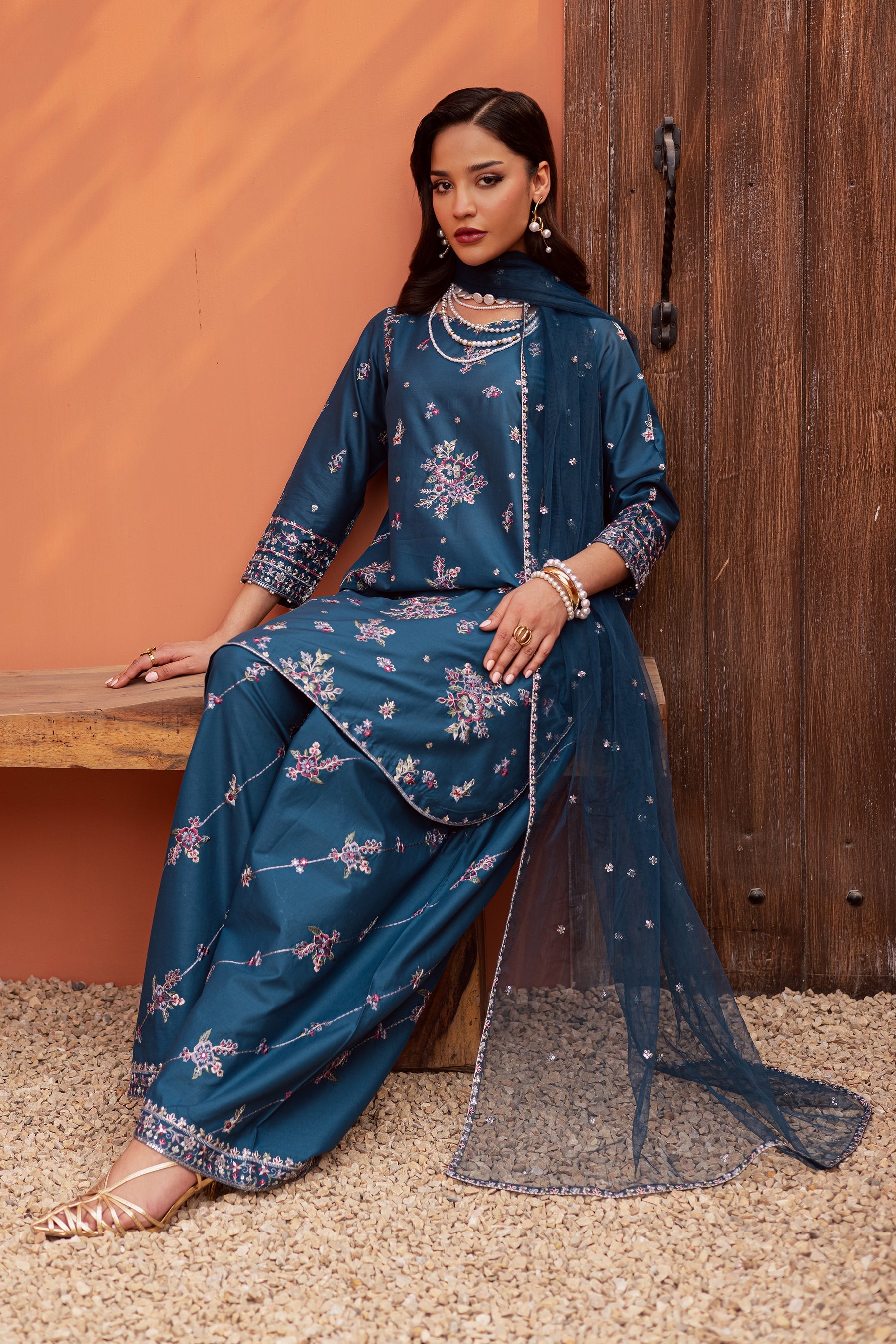 Batik | Festive Eid 26 | Jheel - by Libasekhas - Registered Vendor of : Batik - 100% Original Designer Dress