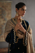 Sana Abbas | Velvet Formals | JOLINE - by - Libasekhas UK - Registered Vendor of : Sana Abbas - 100% Original Designer Dresss