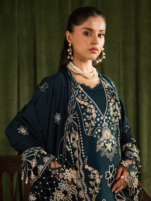Mahnur | Kaia Slub Linen 25 | K - 07 | 3 PC LINEN - by Libasekhas UK - Registered Vendor of : Mahnur - 100% Original Designer Dress