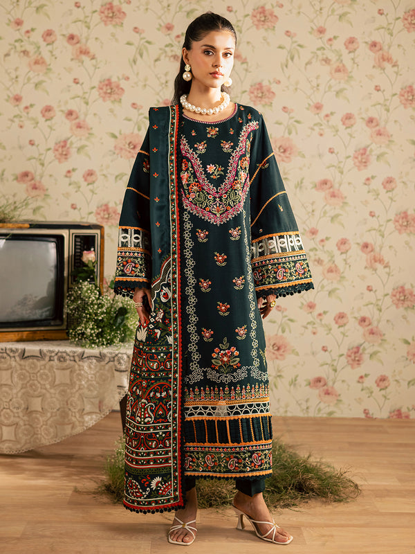 Mahnur | Kaia Slub Linen 25 | K - 08 | 3 PC LINEN - by Libasekhas UK - Registered Vendor of : Mahnur - 100% Original Designer Dress
