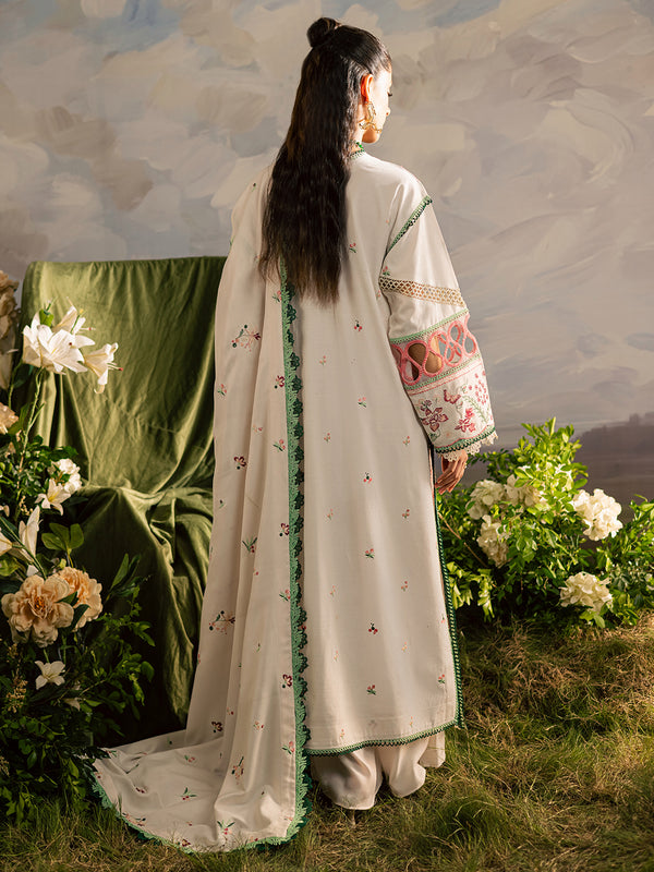 Mahnur | Kaia Slub Linen 25 | K - 11 | 3 PC LINEN - by Libasekhas UK - Registered Vendor of : Mahnur - 100% Original Designer Dress