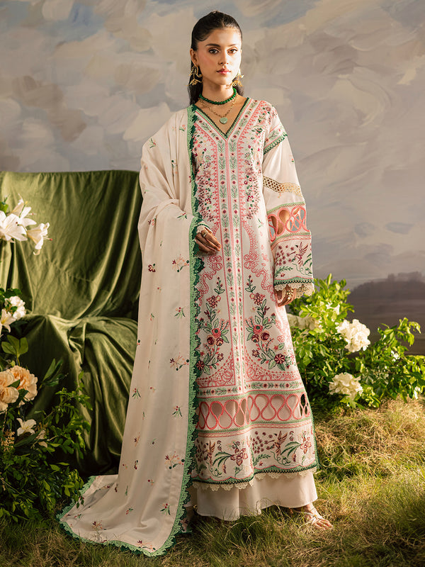 Mahnur | Kaia Slub Linen 25 | K - 11 | 3 PC LINEN - by Libasekhas UK - Registered Vendor of : Mahnur - 100% Original Designer Dress