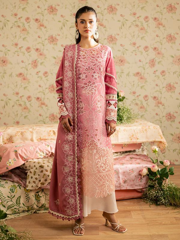 Mahnur | Kaia Slub Linen 25 | K - 13 | 3 PC LINEN - by Libasekhas UK - Registered Vendor of : Mahnur - 100% Original Designer Dress