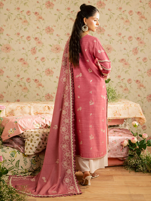 Mahnur | Kaia Slub Linen 25 | K - 13 | 3 PC LINEN - by Libasekhas UK - Registered Vendor of : Mahnur - 100% Original Designer Dress