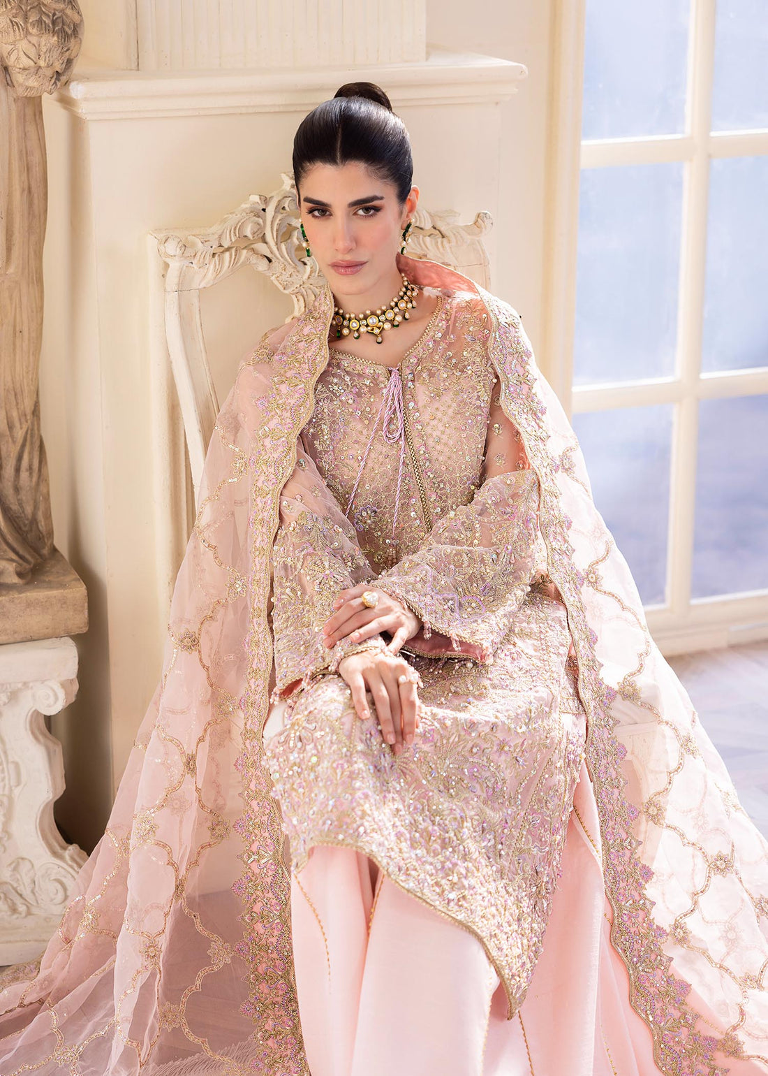 Kanwal Malik | Mirha Wedding Formals | Orchid - by - Libasekhas UK - Registered Vendor of : Kanwal Malik - 100% Original Designer Dresss