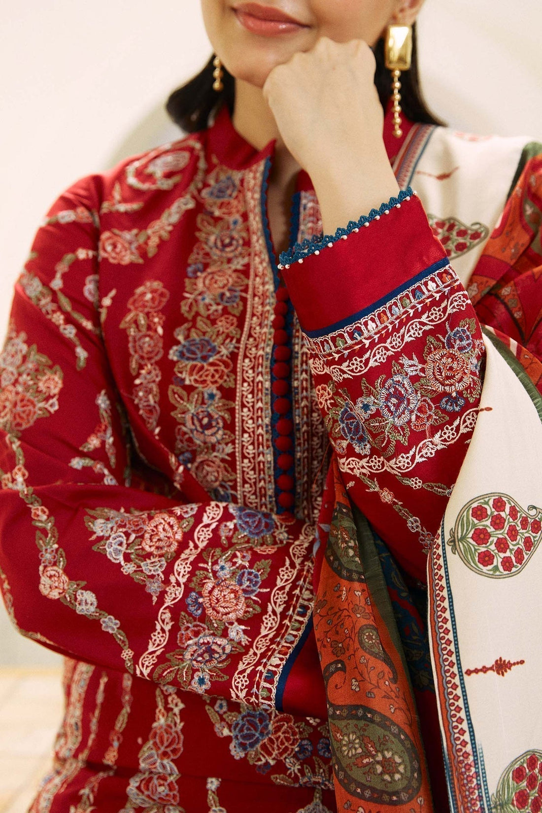 Zara Shahjahan | Coco Lawn Eid Edit 24 | KASHMIR KALI-D3 - by - Libasekhas UK - Registered Vendor of : Zara Shahjahan - 100% Original Designer Dresss