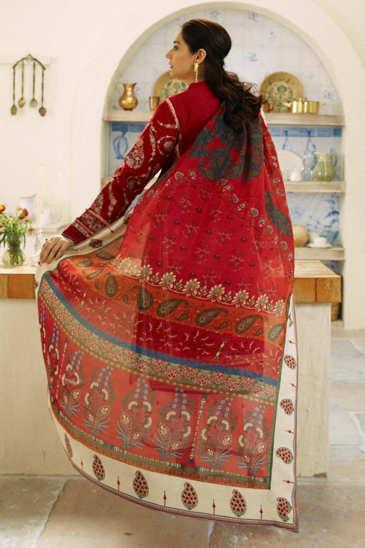 Zara Shahjahan | Coco Lawn Eid Edit 24 | KASHMIR KALI-D3 - by - Libasekhas UK - Registered Vendor of : Zara Shahjahan - 100% Original Designer Dresss