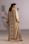 Erum Khan | Summer Whisper | Golden Crown - by Libasekhas UK - Registered Vendor of : Erum Khan - 100% Original Designer Dress