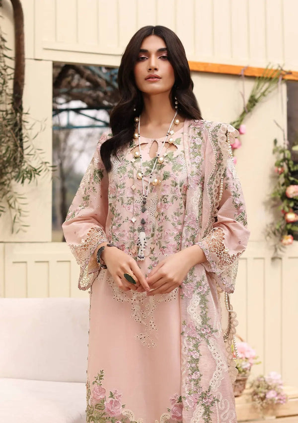 Kahf Premium | Festive Lawn 24 | KFL-09B NORA - by - Libasekhas UK - Registered Vendor of : Kahf Premium - 100% Original Designer Dresss