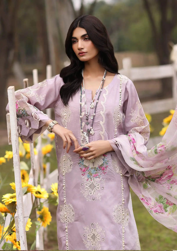 Kahf Premium | Festive Lawn 24 | KFL-08B ELAYA - by - Libasekhas UK - Registered Vendor of : Khaf Premium - 100% Original Designer Dresss