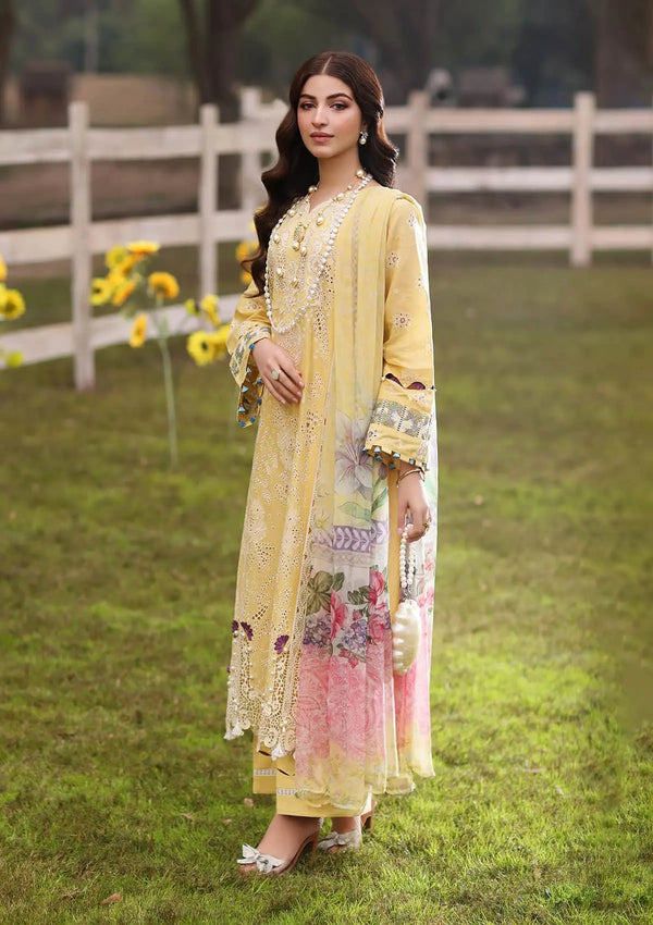 Kahf Premium | Festive Lawn 24 | KFL-05 SAHAR - by - Libasekhas UK - Registered Vendor of : Kahf Premium - 100% Original Designer Dresss