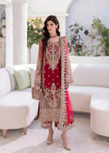 Kanwal Malik | Mirha Wedding Formals | Crimson - by - Libasekhas UK - Registered Vendor of : Kanwal Malik - 100% Original Designer Dresss