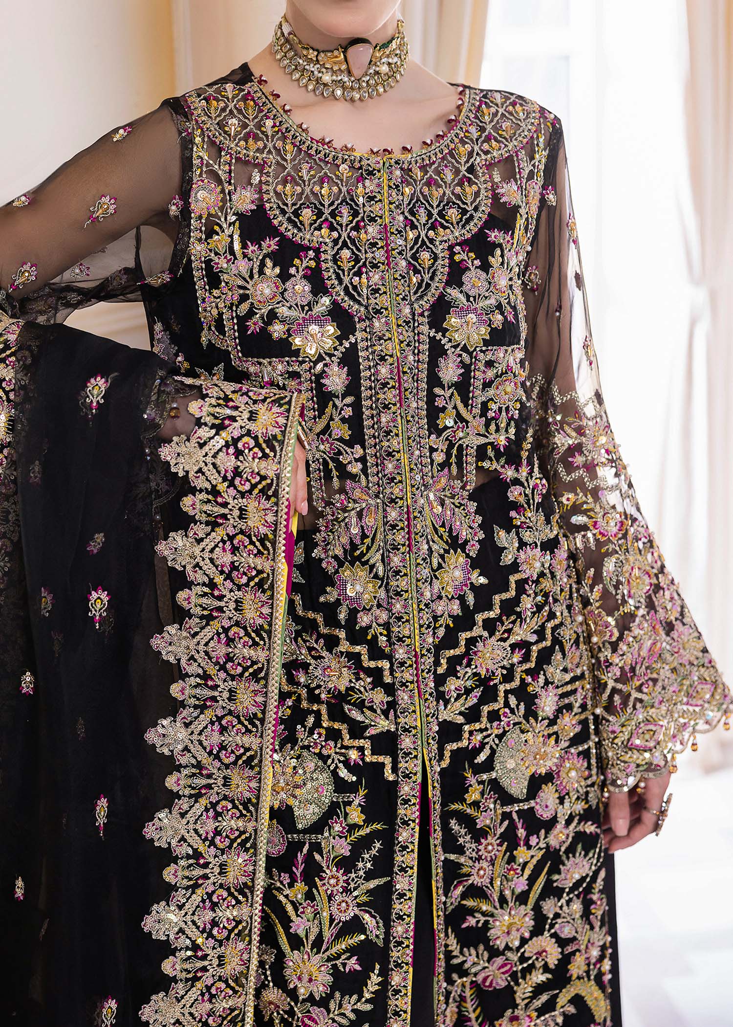 Kanwal Malik | Mirha Wedding Formals | Sable - by - Libasekhas UK - Registered Vendor of : Kanwal Malik - 100% Original Designer Dresss